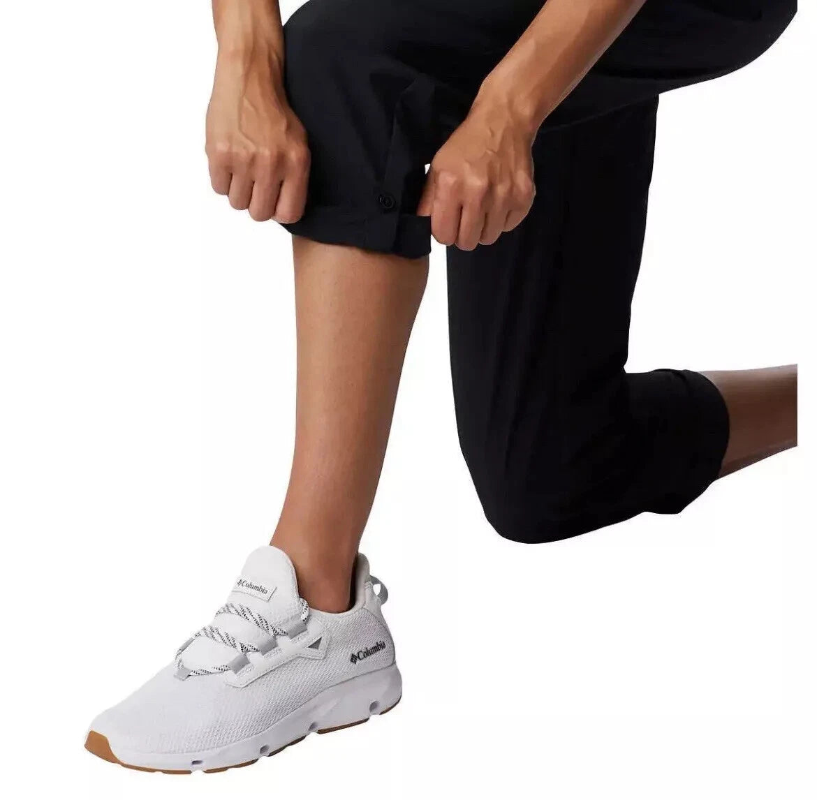 Columbia Ladies' Omni-Shield Roll-up Capri Pants - Cypress - Water Repel 1671872