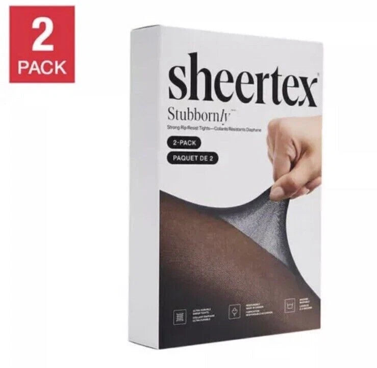 Sheertex Stubbornly Strong Women's Tights, 2-pack 1897995