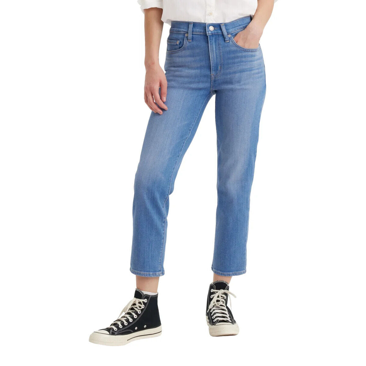 Levi's Ladies' 724 High-Rise Crop Jeans (1744141)