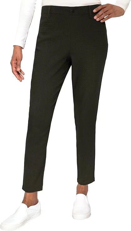 Mario Serrani Italy Ladies' Textured Pull-on Pant 1806647
