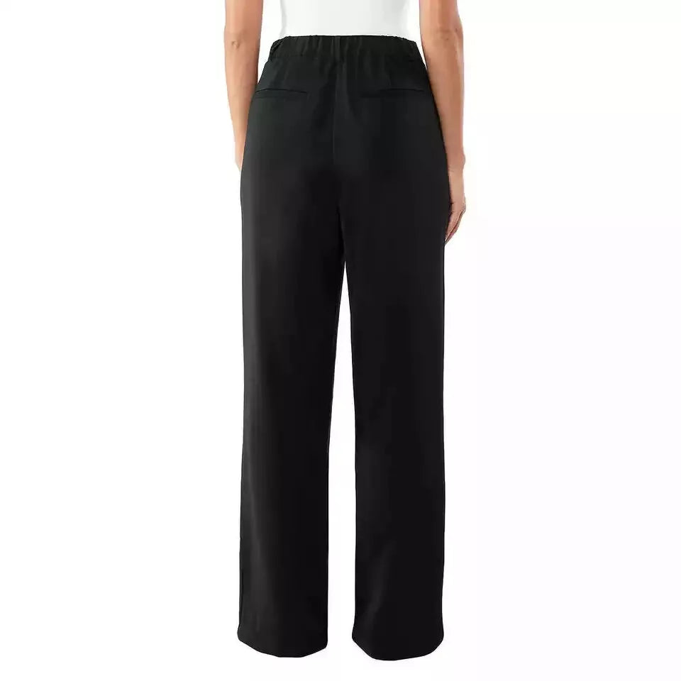 NWT MATTY M 1751121 THE ESSENTIAL TROUSER PANTS BLACK SZ XS #G491 1751121