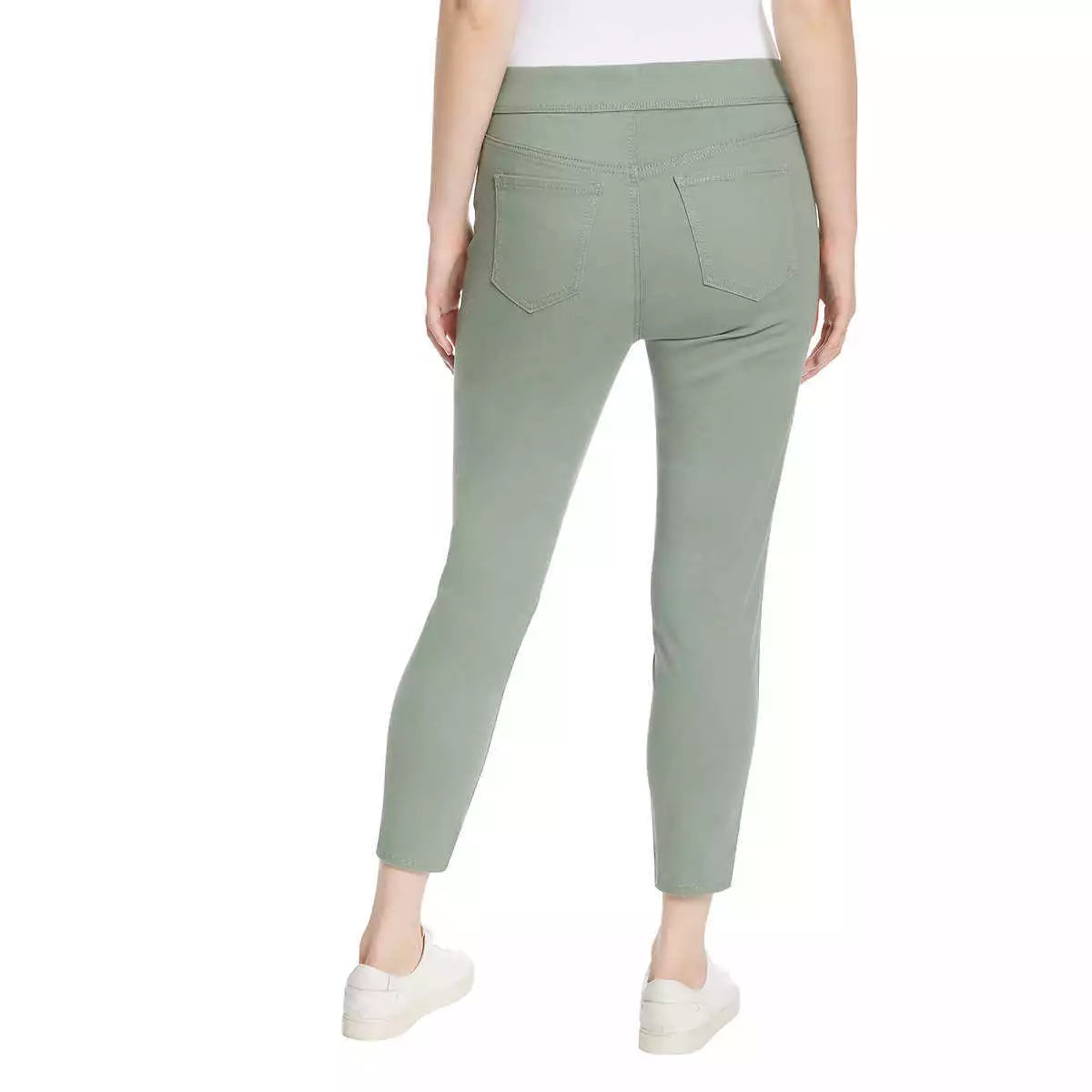 Gloria Vanderbilt Ladies Slim Fit Mid Rise Pull on Pants (1503632)