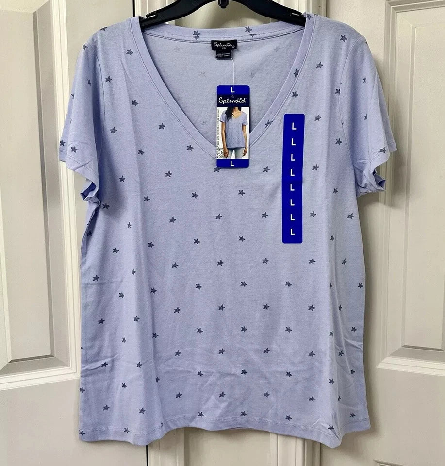 Splendid Women's Short Sleeve V-Neck T-Shirt (1679446)