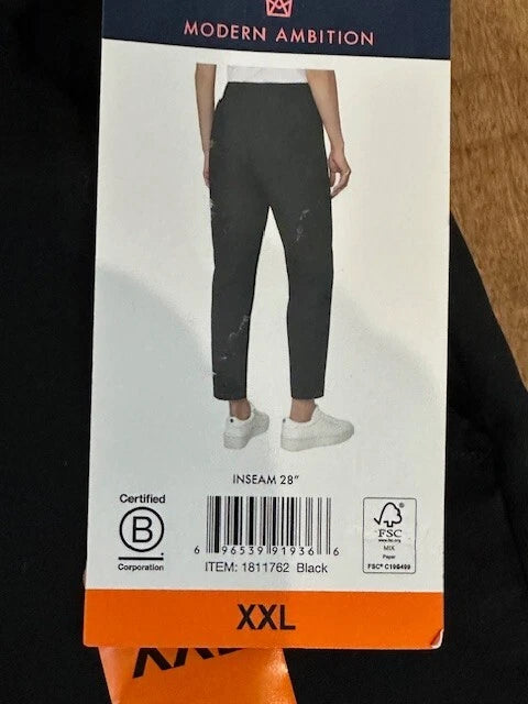 Modern Ambition Ladies High Rise Stretch Travel Pants 1811762