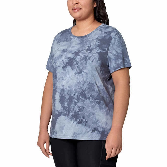Mondetta Women's T-Shirt Tie-Dye Anti-Odor Moisture-Wicking 1578009