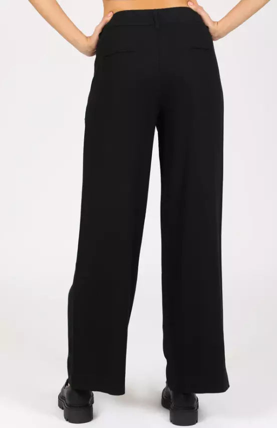 SOUNDSTYLE Womens Linen Pants Wide Leg Casual (1798373)