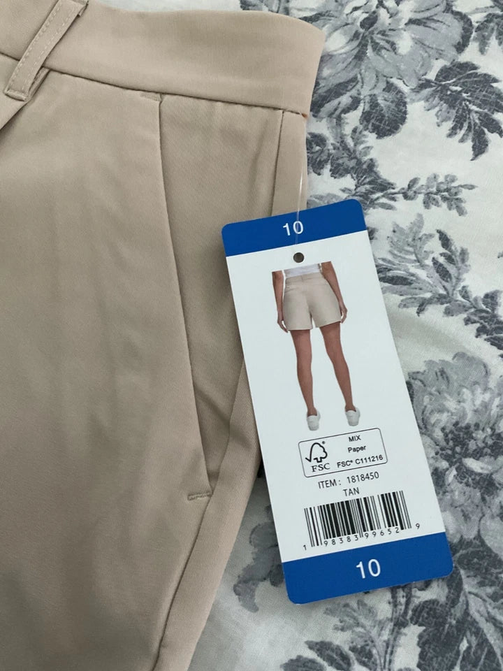 Nautica Women's Pleated Shorts