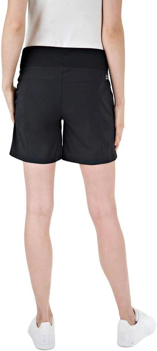 Tuff Athletics Women's Hybrid Shorts BLACK LARGE 1309739