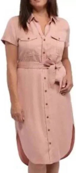 Teddi Rose Women's Tencel Shirt Dress 1846020