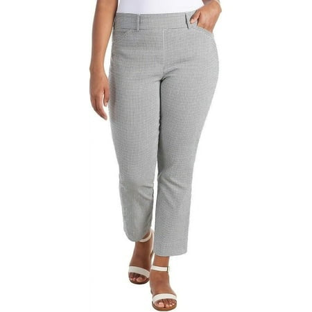 Hilary Radley Women's Tummy Control Pull on Ankle Pant (1753633)