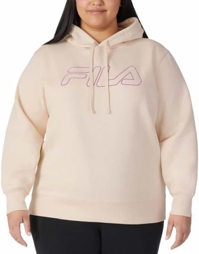 Fila Womens Midweight Fleece Pullover Logo Hoodie (1720456)
