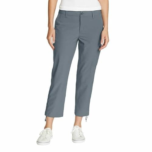 Eddie Bauer Capri Pants for Women with Side Zipprer Cargo Pocket (1767950)