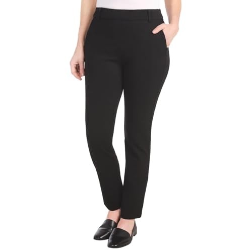 Dalia Ladies' Twill Ponte Pant with Pull-on LARGE