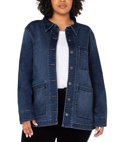 Well Worn Women S Denim Chore Jacket (1795039)