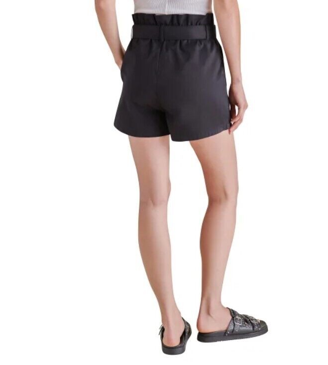 Steve Madden Ladies' Cinch Shorts, Black XXL