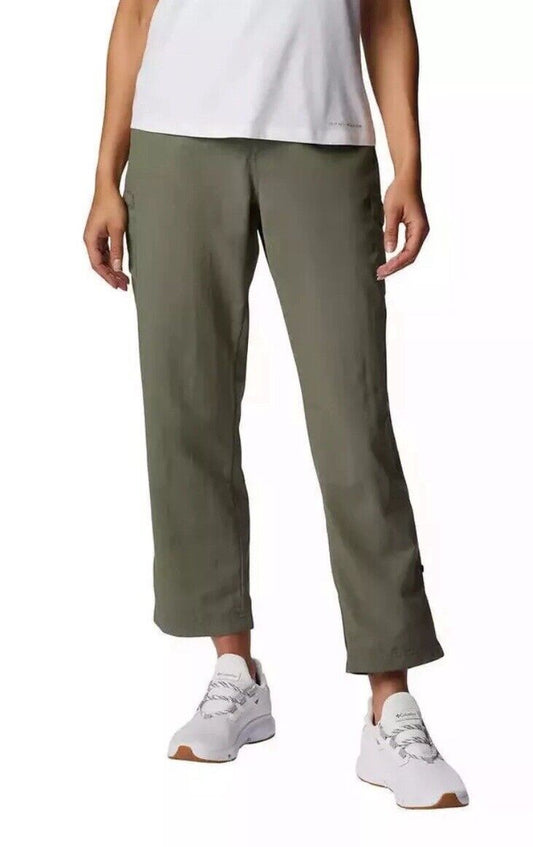 Columbia Ladies' Omni-Shield Roll-up Capri Pants - Cypress - Water Repel 1671872