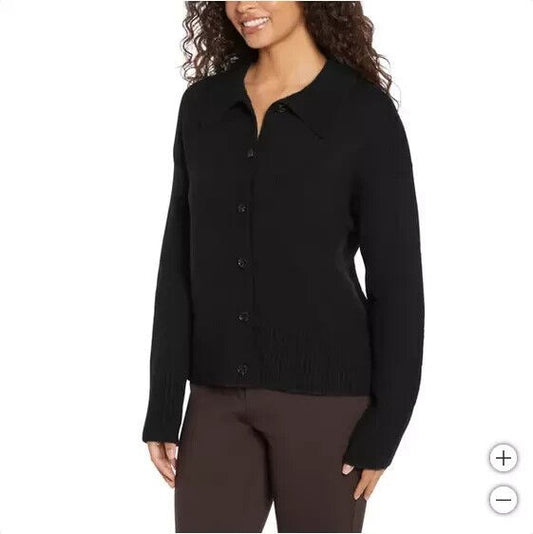Banana Republic Women Cardigan Sweater Polo Logo Button-up Long Sleeves  (1815404)