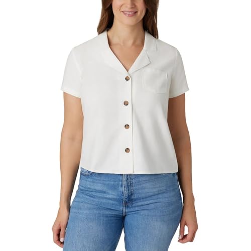 Hang Ten Women's Woven Top - Goldie Ss Woven 1758815