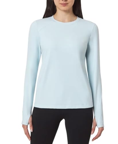 Mondetta Women's Long Sleeve Active Top with Thumb Holes