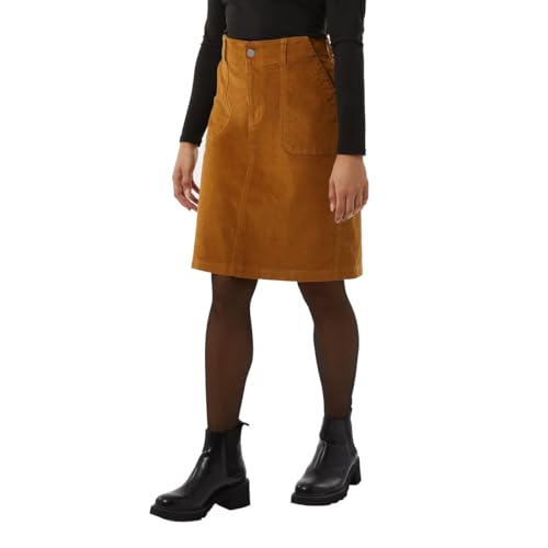 32 Degrees Women's Cotton Corduroy Knee Length Skirt, Belt Loops 1792986