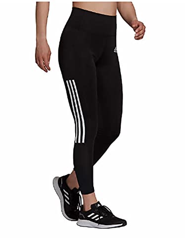 Adidas Women S 3 Stripes Tight Fit Elastic Waist Legging  1711521