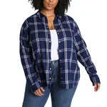 Jachs Girlfriend Ladies' Flannel Shirt (1612218)