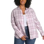 Jachs Girlfriend Ladies' Flannel Shirt (1612218)