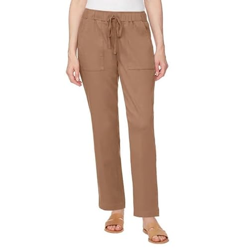 Buffalo David Bitton Women's Soft Tencel Pull-on Pants Black (1753632)