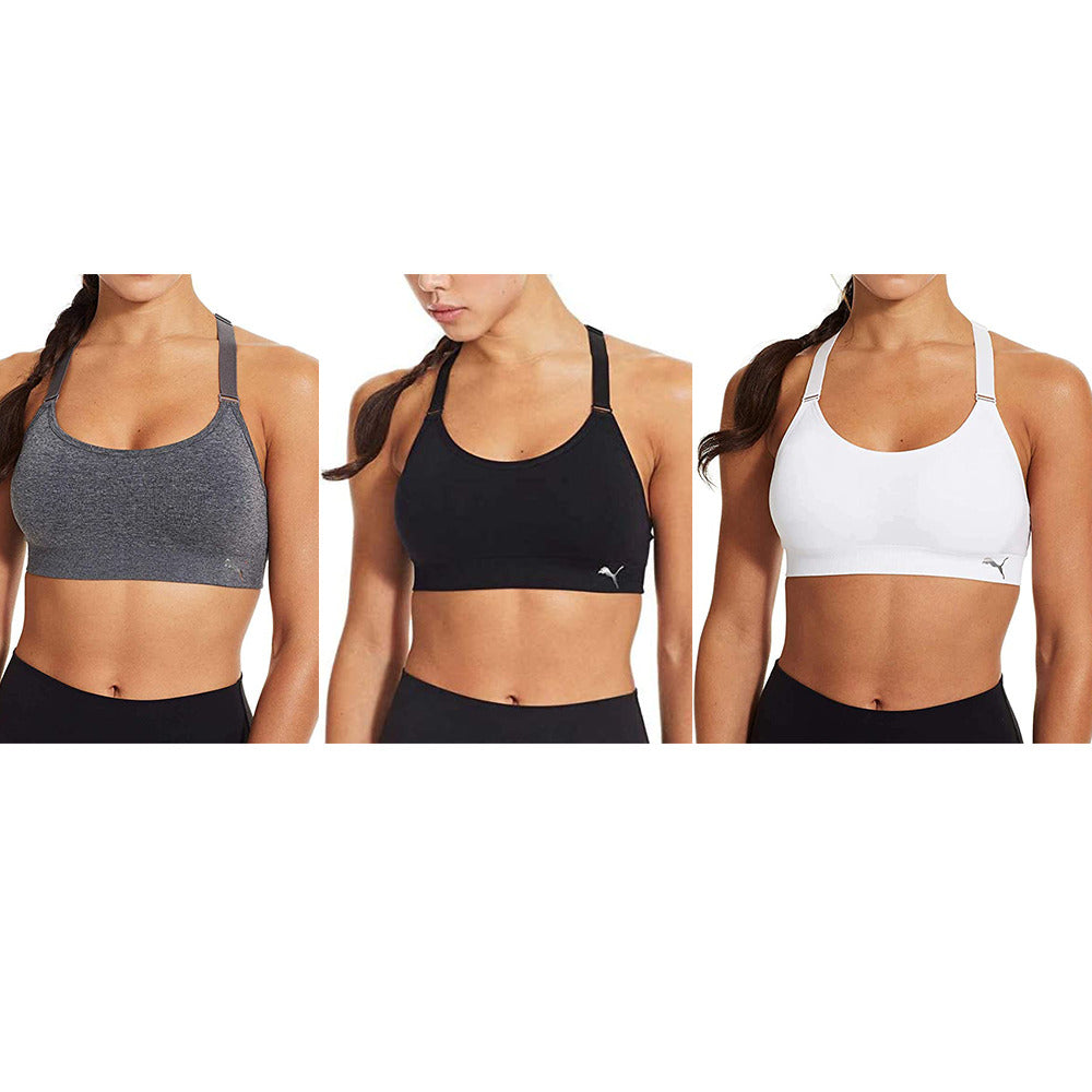 Puma Performance Seamless Sports Bra 3 Pack
