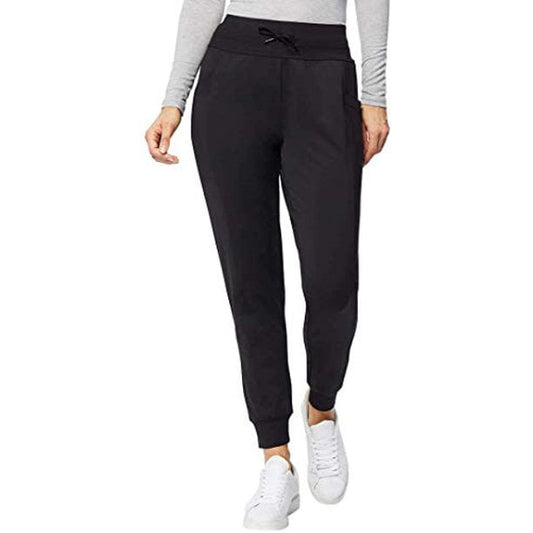 32 Degrees Cool Womens Side Pocket Joggers Black