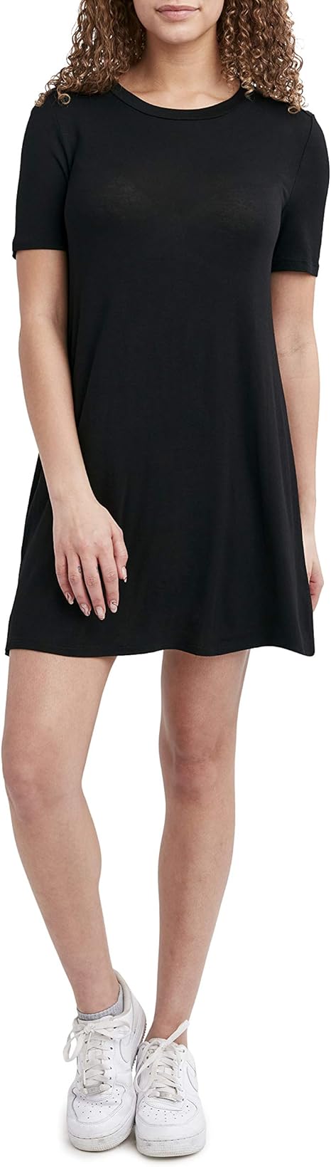 BCB Generation Dress Adult Small Black Shirt Dress Cute Womens Rayon 1653526