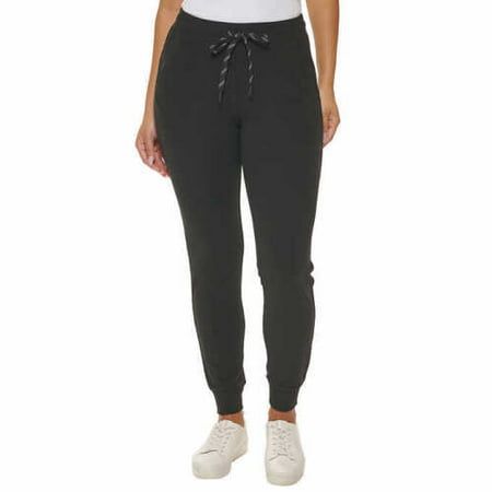 Marc New York Ladies Ribbed Jogger (Black M) 1549427