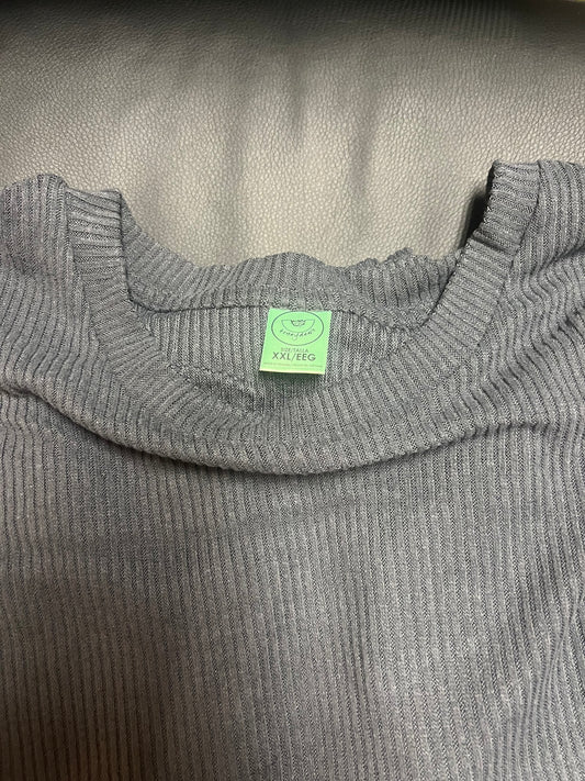 Honeydew Ribbed Two-Piece Loungewear Set Gray XXL - NEW W/OUT TAGS