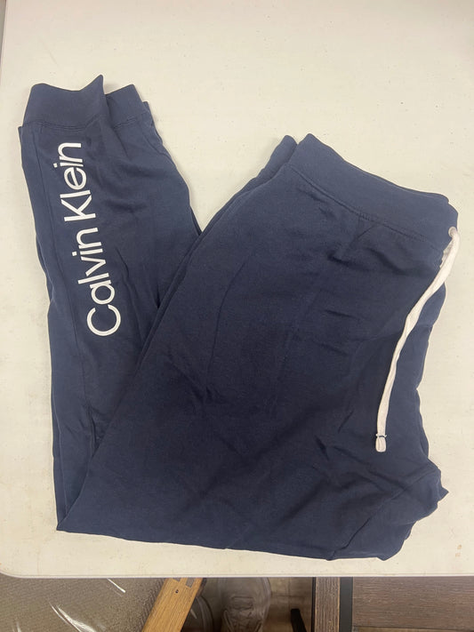 Calvin Klein Ladies French Terry Joggers 2-pack with Iconic Logo Accents LARGE - NEW W/OUT TAGS