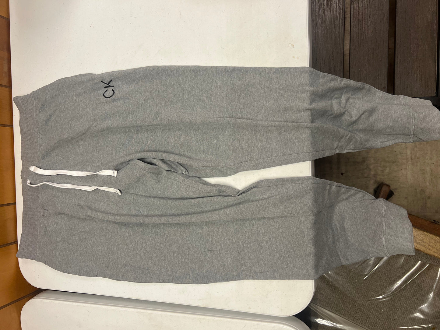 Calvin Klein Ladies French Terry Joggers 2-pack with Iconic Logo Accents LARGE