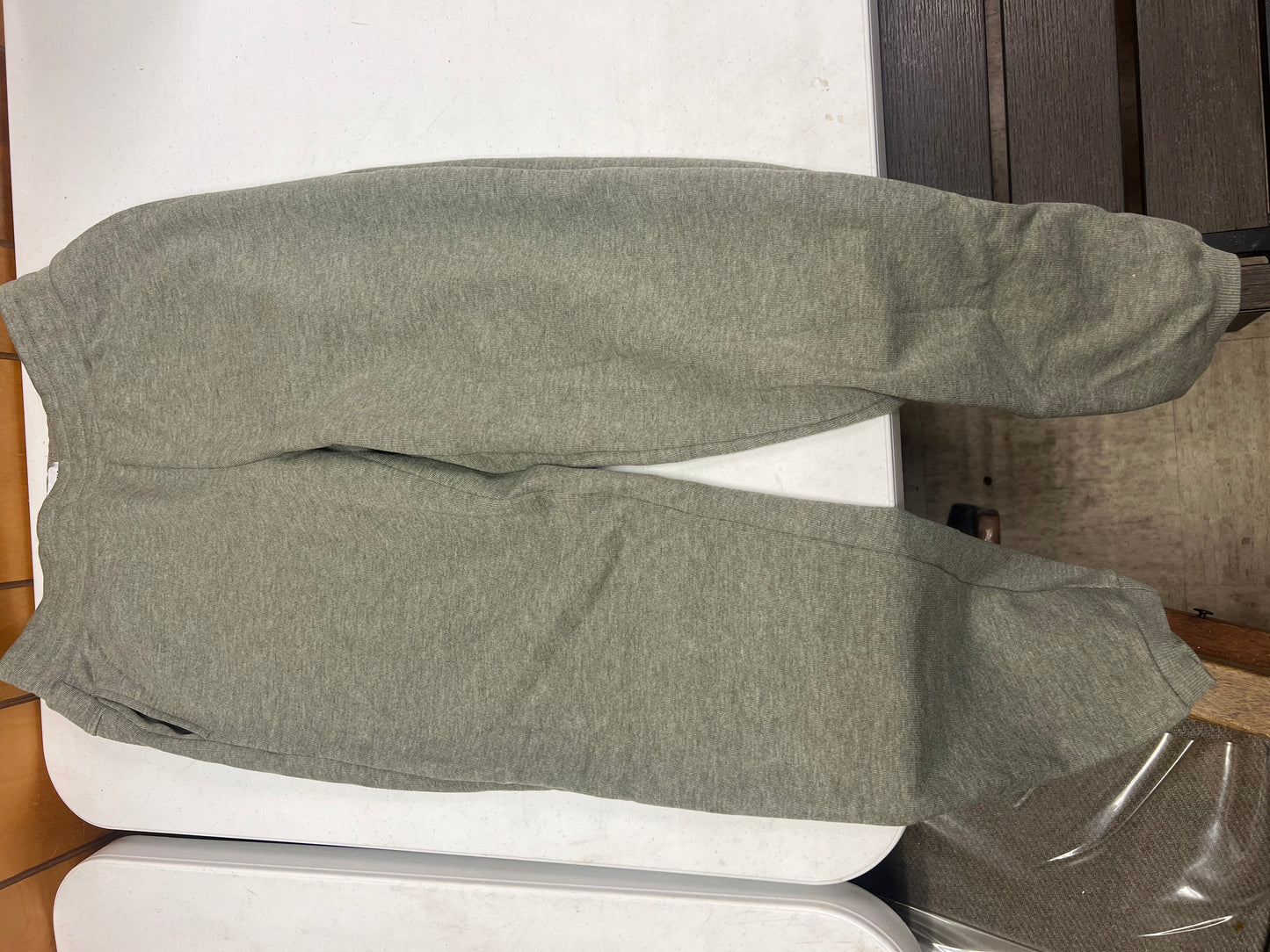 MONDETTA FLEECE JOGGER PANT W/ BACK POCKETS SMALL GREEN