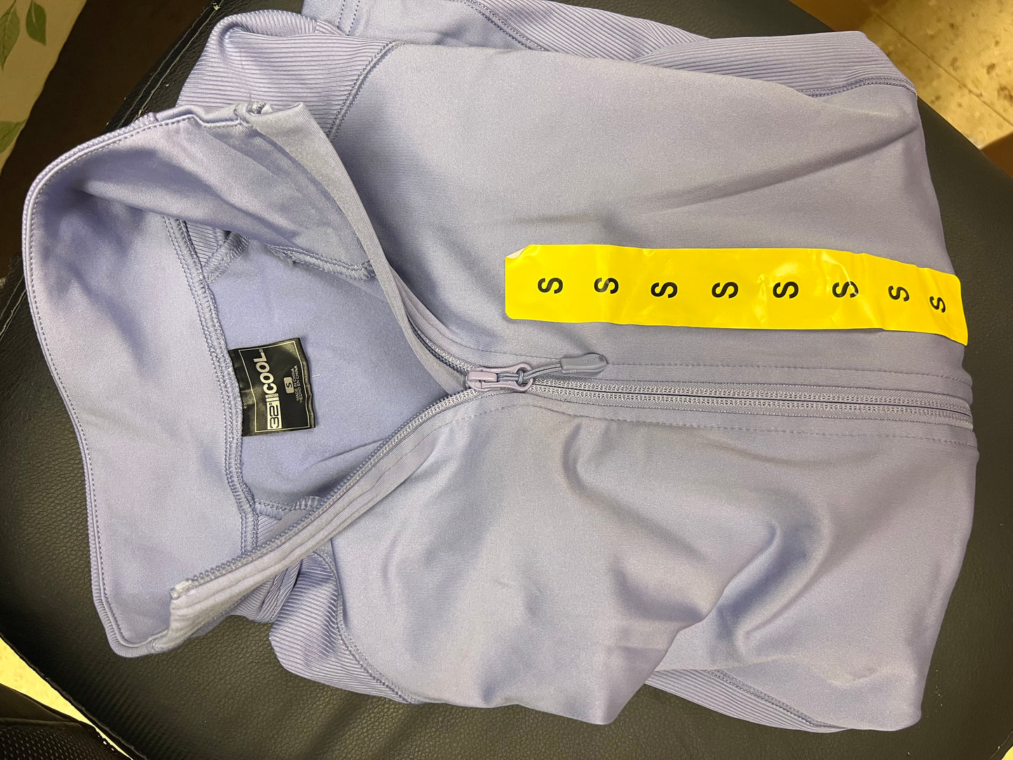 32 Degrees Activewear Athleisure Full Zip Purple Mock Neck Jacket SMALL