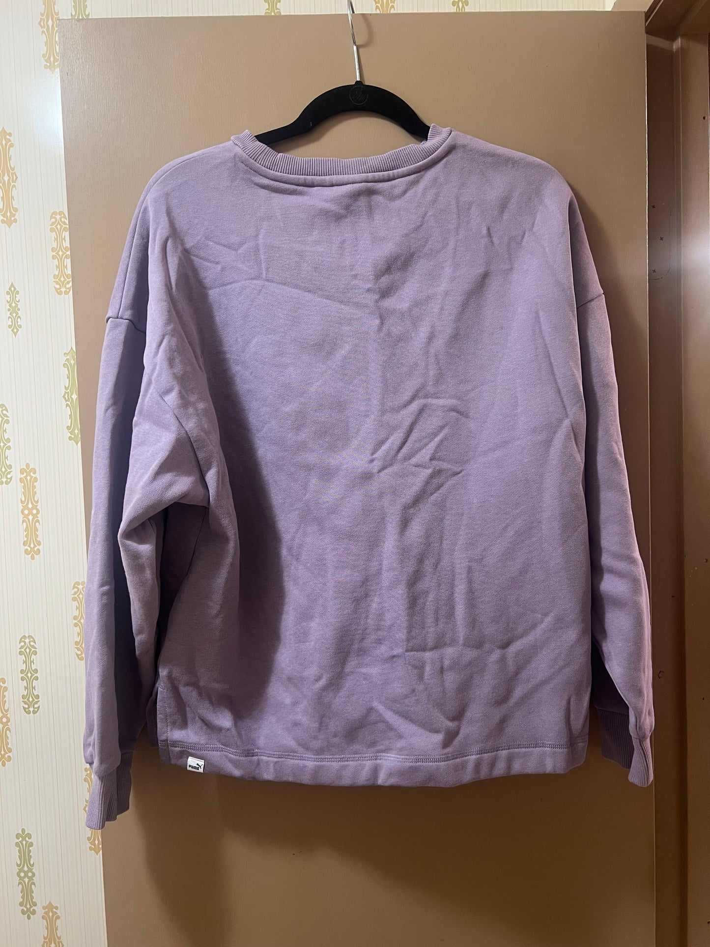 PUMA Women's Fleece Crewneck Sweatshirt Badge - NEW W/OUT TAGS