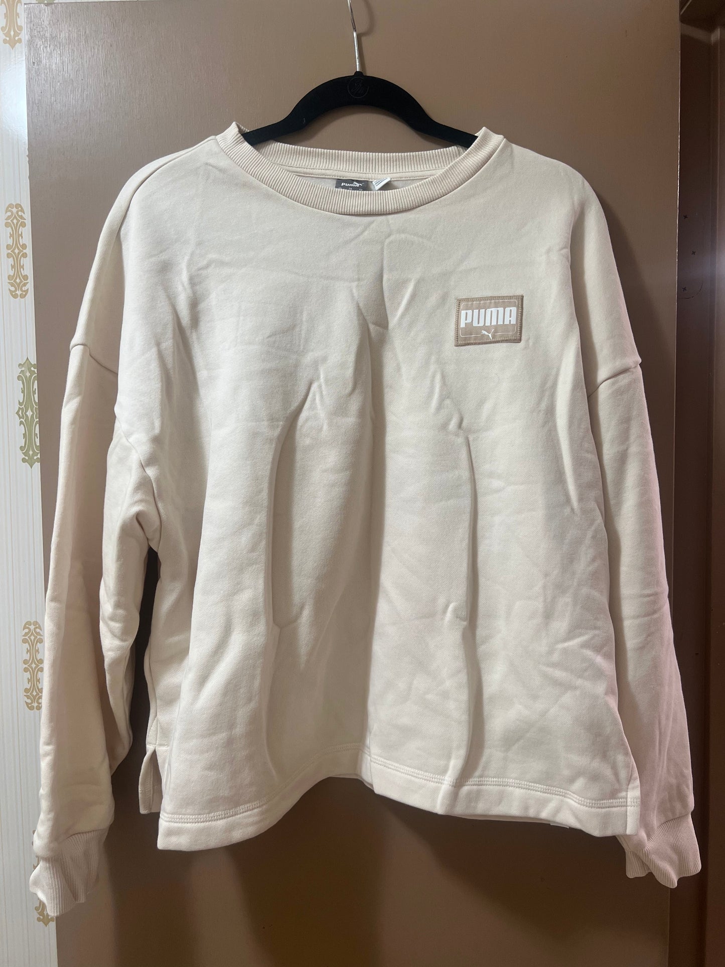 PUMA Women's Fleece Crewneck Sweatshirt Badge - NEW W/OUT TAGS