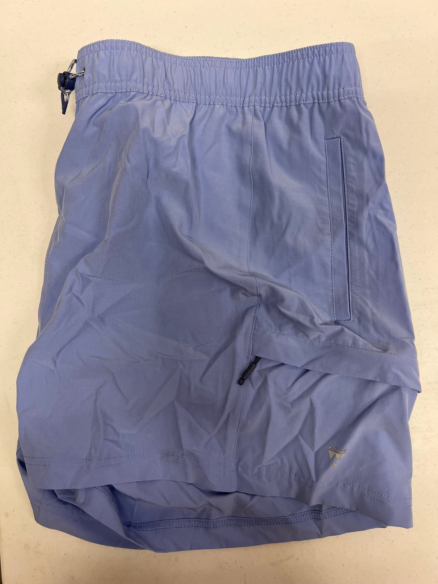 Voyager Lightweight Athletic Cargo Shorts with Elastic Waist XXL BLUE
