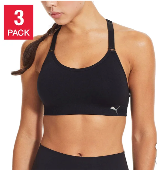 PUMA Ladies' Sports Bra, 2-pack