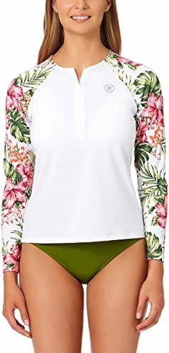 Hurley Womens UPF 50+ Long Sleeve Rashguard