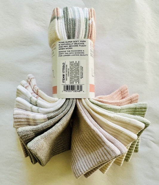 Lemon Ladies' Super Soft Quarter Sock, 8-pair (1775543)