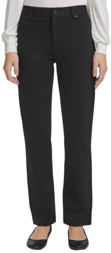 DKNY Ladies' Straight Leg Ponte Pant (1547102)