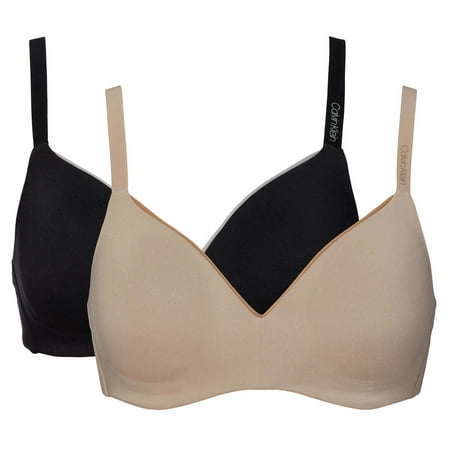 Calvin Klein 2 Pack Microfiber Wire-free Bra (1375938)