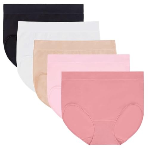 Carole Hochman Womens 5 Pack Seamless Brief (1374598, 1374599)