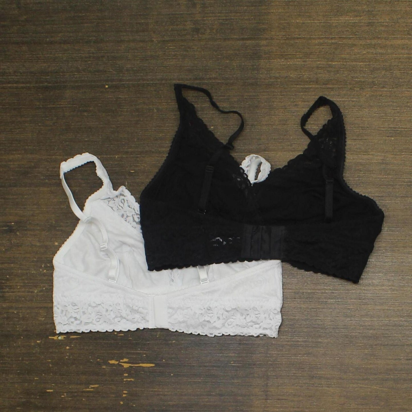 Felina Ladies' Lace Bralette, 2-pack - New in Box (1753868)