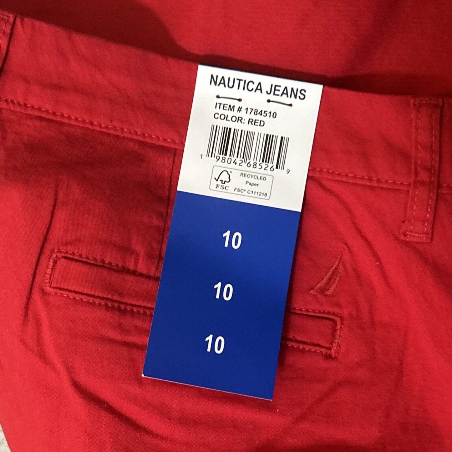 Nautica Jeans Ladies' Chino Ankle Pant (1784510)