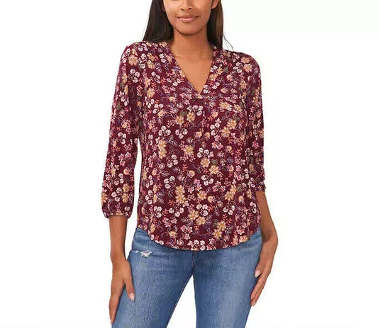 Vince Camuto Ladies' V-Neck Top Blouses (1506935)