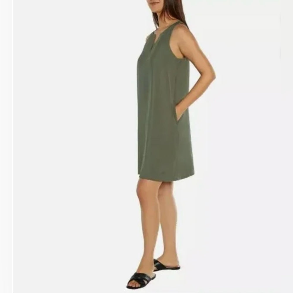Banana Republic Ladies' Sleeveless Dress, Green, M